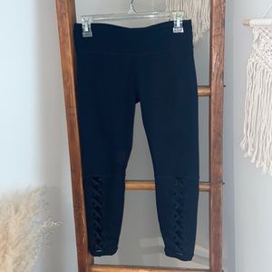 FABLETICS | Black Leggings | Criss-Cross | S